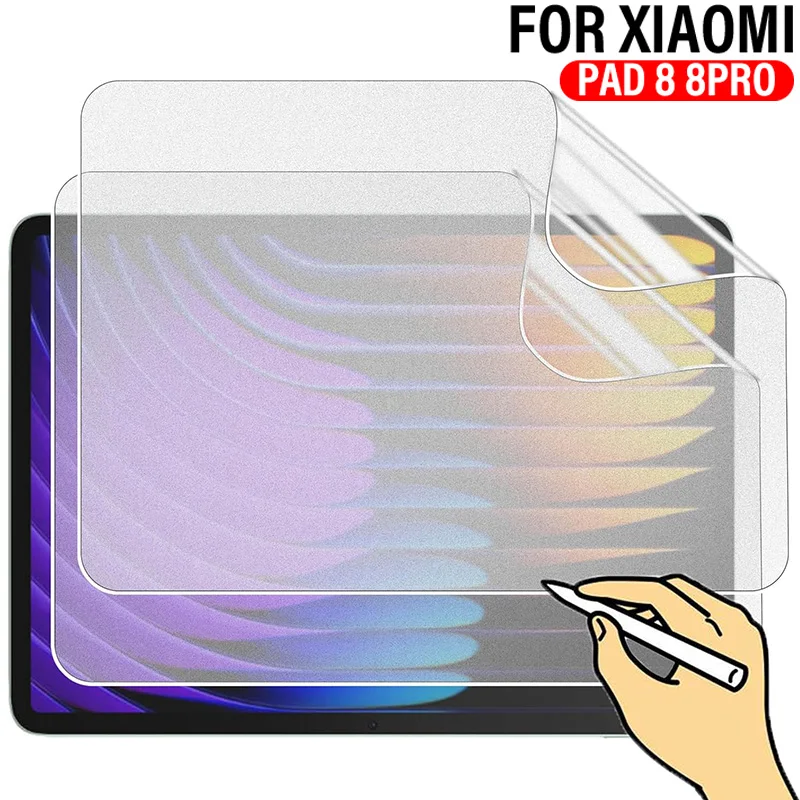

Матовая ПЭТ-бумажная пленка для Xiaomi Mi Pad 8 8Pro, защитная пленка для экрана, пишущая живопись, бумажные пленки для аксессуаров Xiaomi