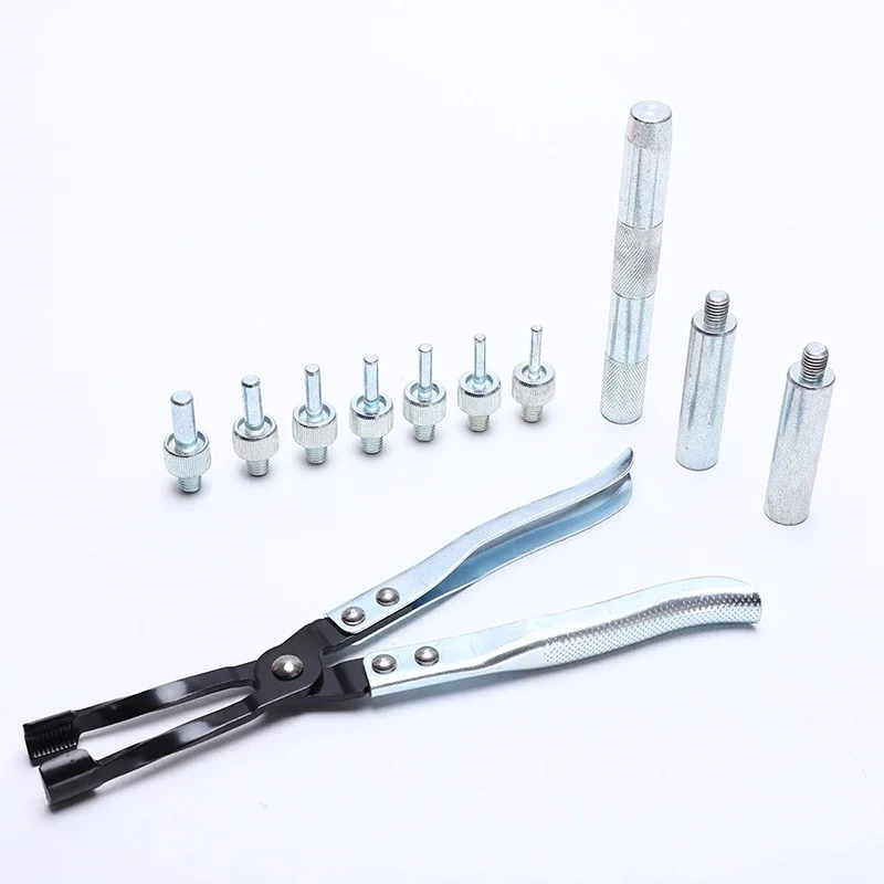 11Pcs Valve Oil Seal Disassembly and Spring Disassembly Tools Oil Seal Pliers Disassembly Pliers Extraction Pliers