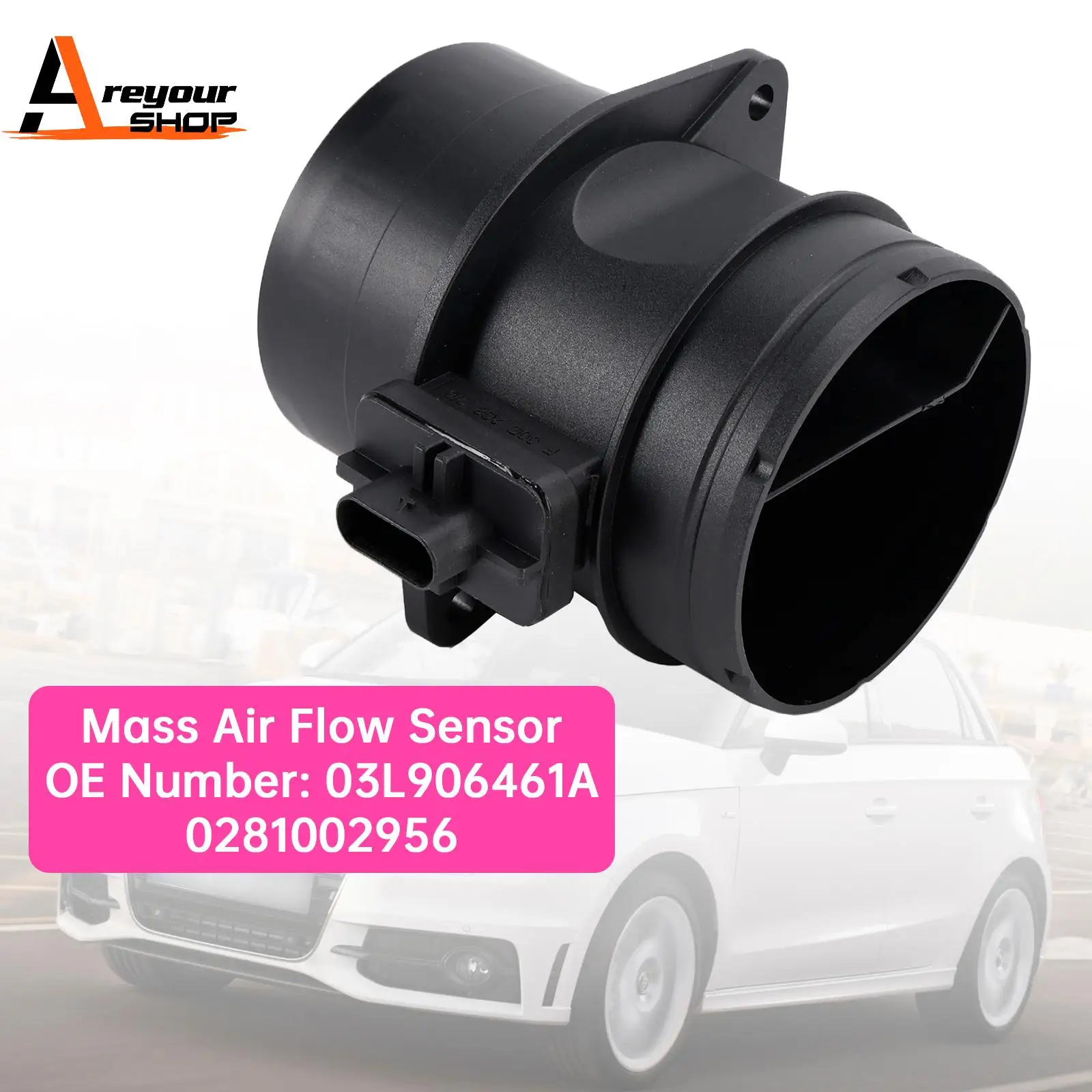

Mass Air Flow Sensor 03L906461A 0281002956 for VW AUDI SEAT SKODA 2.0 TDI