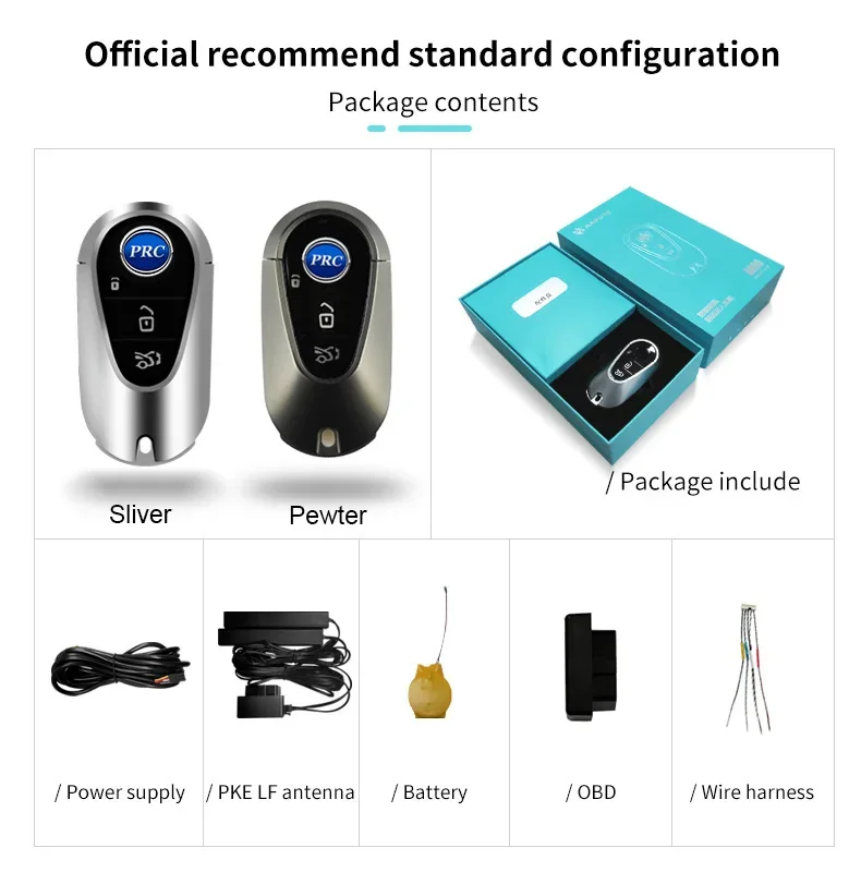 Modified comfort system Smart Car Key for for Benz for Lexus For Ford for Nissan