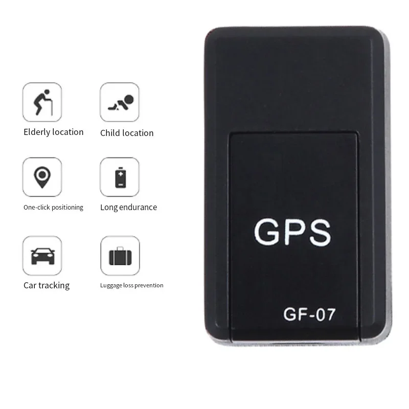 Car strong magnet adsorption-free installation-free GPS locator high-precision anti-lost device for elderly children and pets