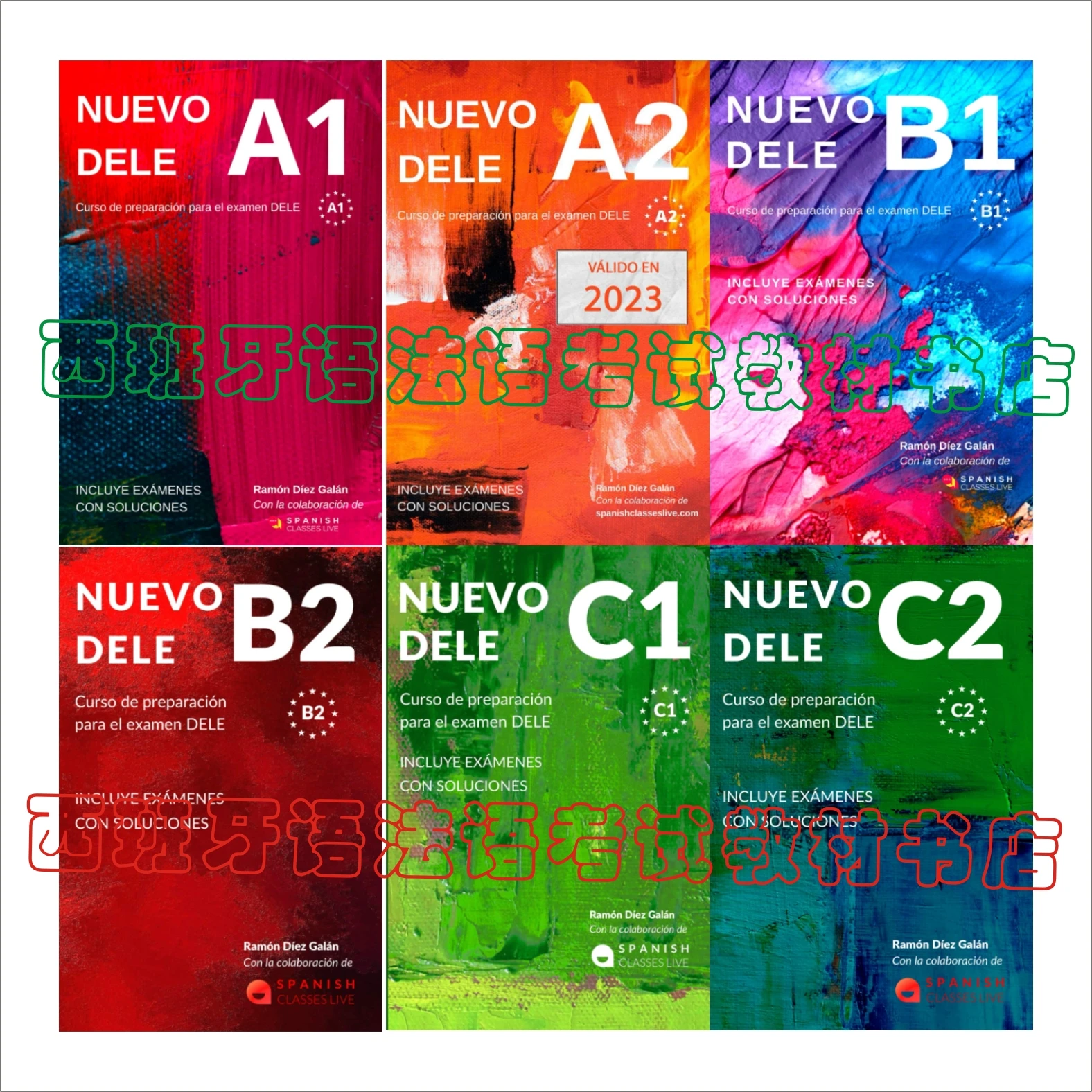 

New Version of NUEVO DELE A1 A2B1 B2C1C2 Spanish Exam Simulation Test Questions with Audio