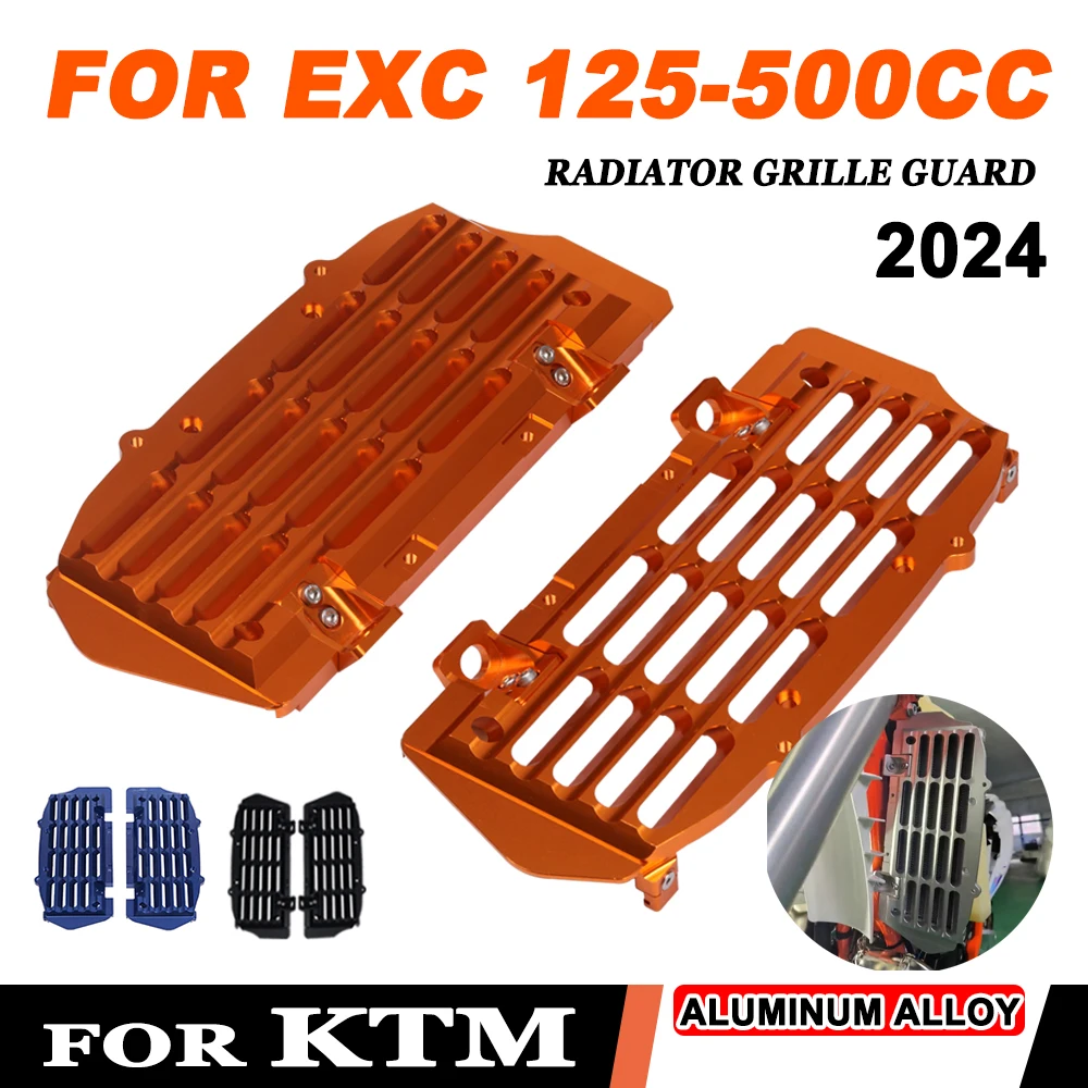 

Защитная крышка решетки радиатора для KTM EXC 125 250 300 400 EXC300 EXC250 EXC300 EXC400 EXC500 2024 аксессуары для мотокросса