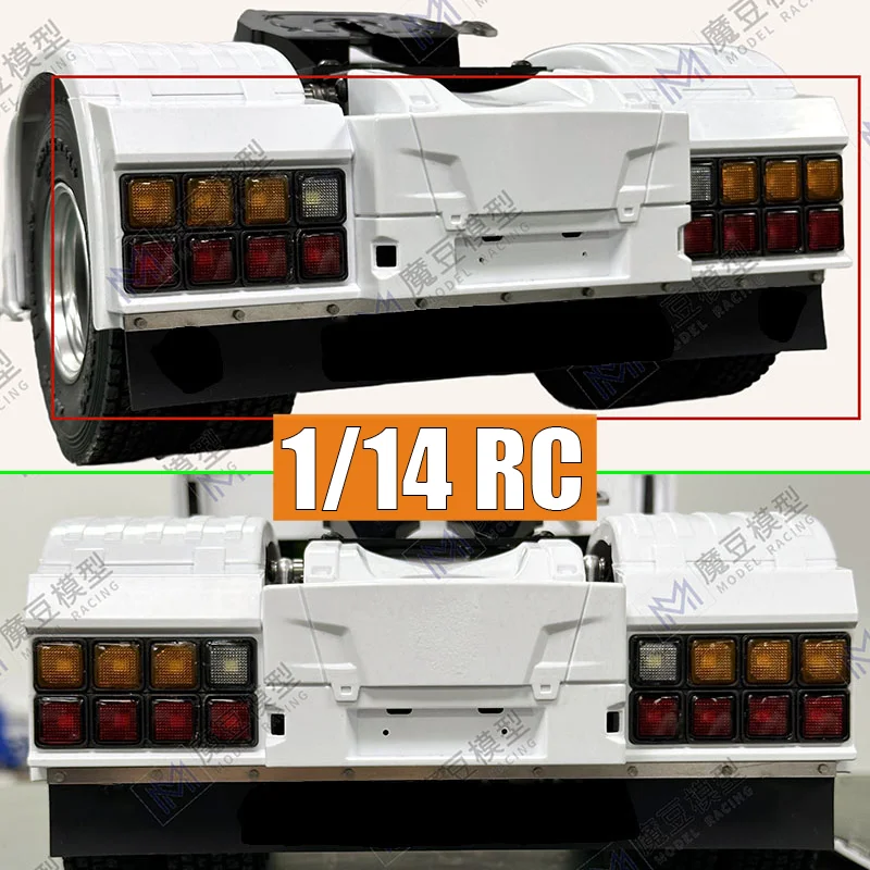 1:14th Scale RC Truck LED 3V Simulation taillight for Tamiya for SCANIA 770S 6x4 56368 56371 56379 Car Accessories MABEMODO