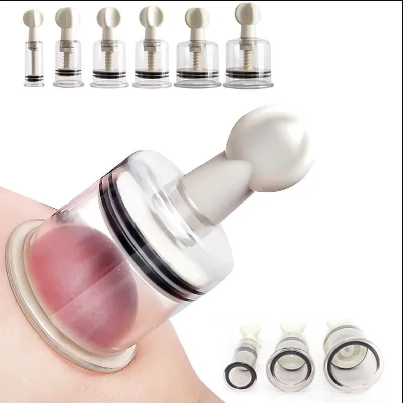 2pcs Nipple Sucker BDSM Bondage Multifunction Breast Enlarger Sex Product For Adults Clit Suction Vacuum Clamps Pumps Sex Toys