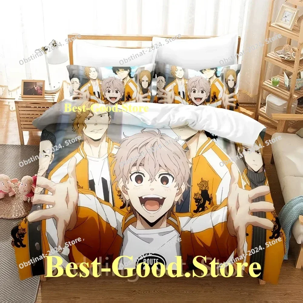 

2024 WIND BREAKER Bedding Set Single Twin Full Queen King Size Bed Set Adult Kid Bedroom Duvetcover Sets 3D Anime Bed Sheet Set