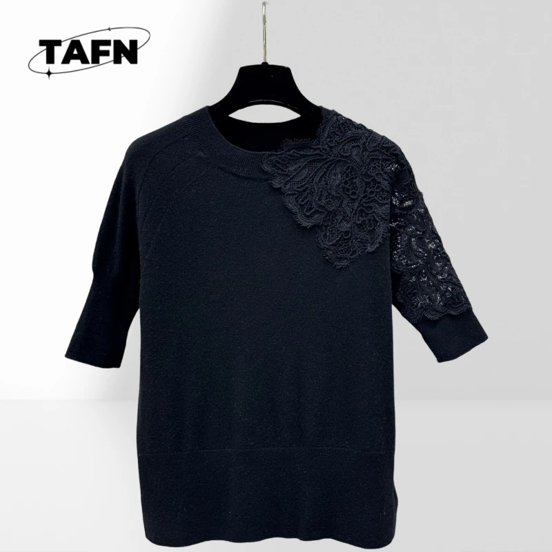 25 populaire Style européen et américain avancé cachemire chaud Banquet femmes imprimé épaule gauche à la mode Simple Niche