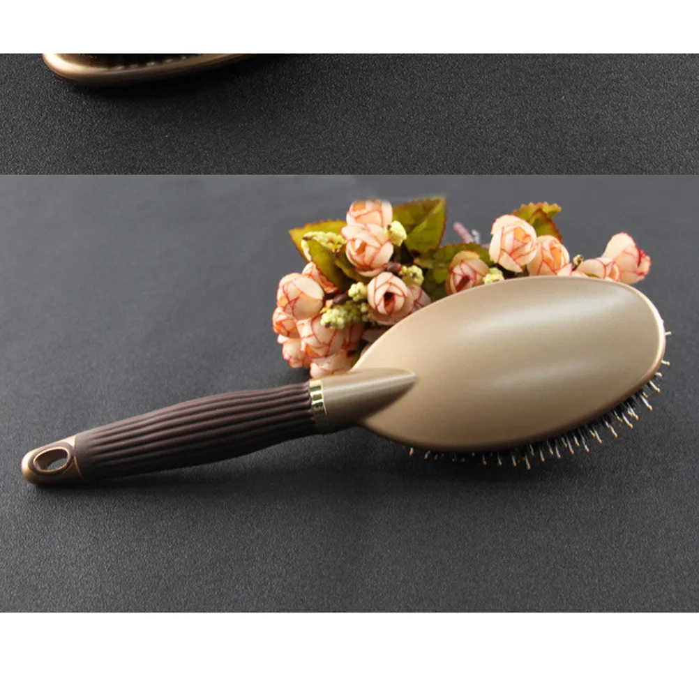 

Aerated Massage Comb Natural Bristles Nylon 26x5cm Scalp Circulation Hair Growth Loss Prevention Suitable for All Hair Types Men