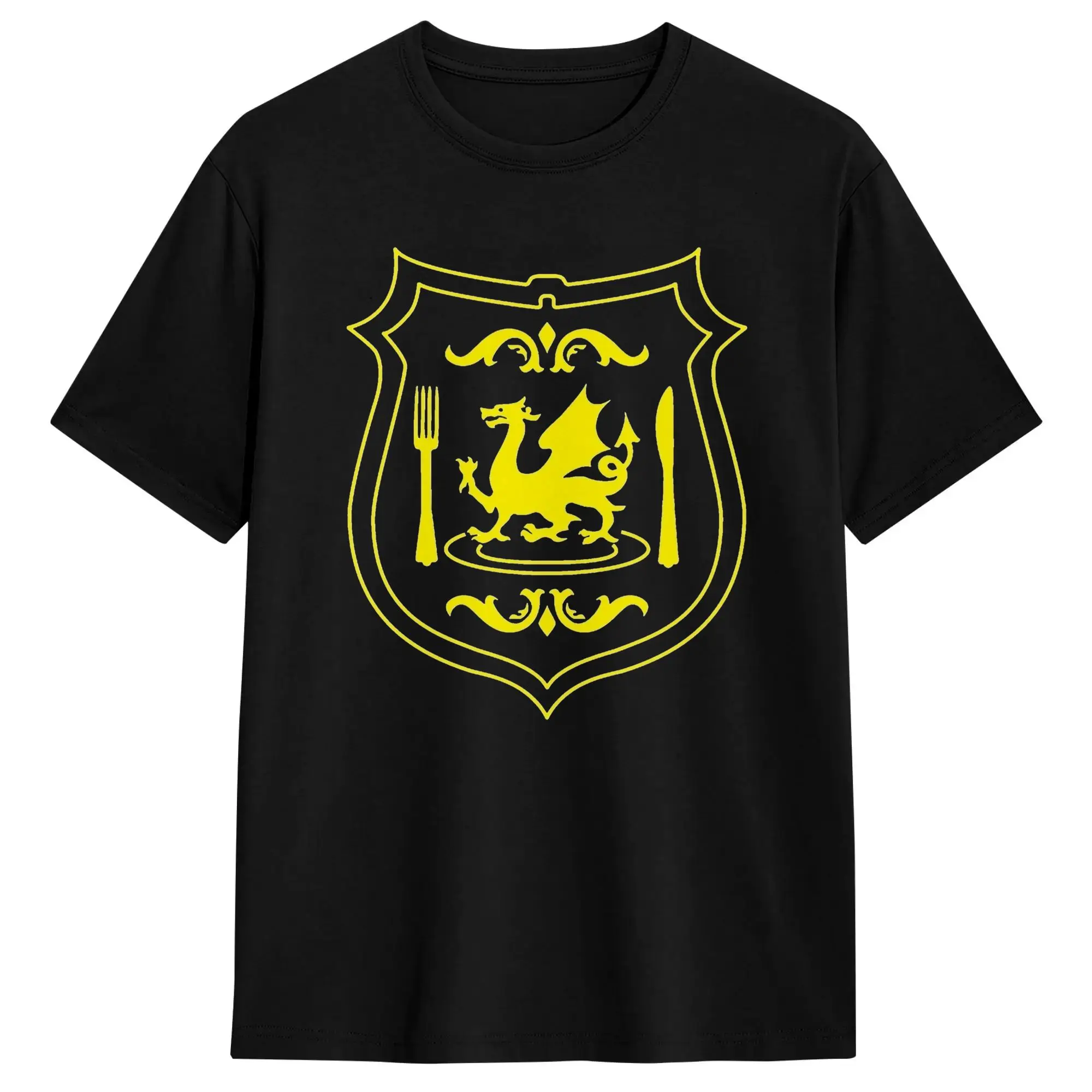 Vintage Logo Dungeon Meshi Anime Laios T-Shirts Crew Neck Pure Cotton T Shirts Delicious In Dungeon Short Sleeve Tees Clothing