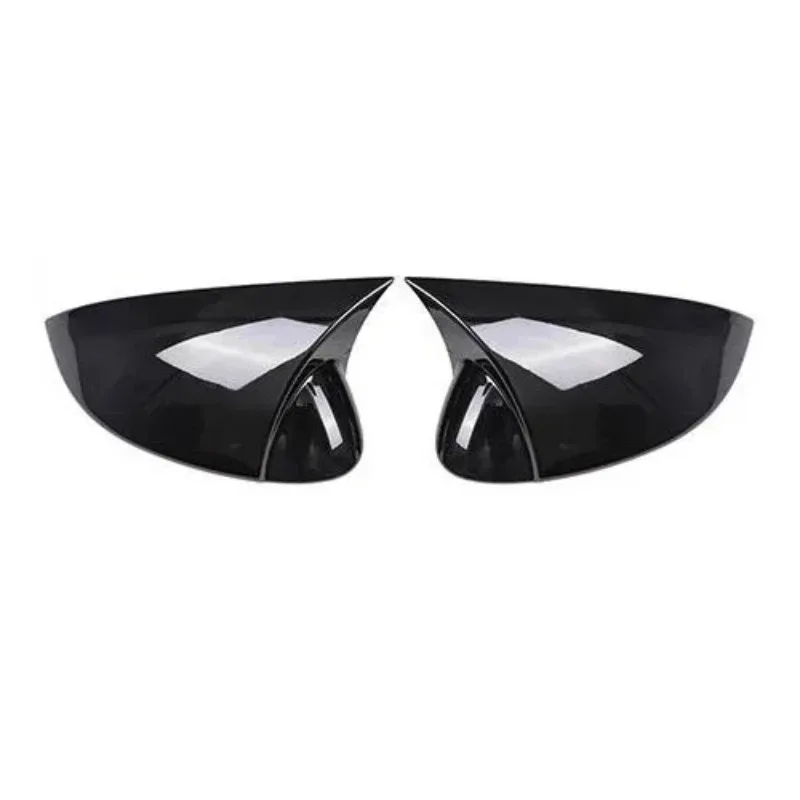 Rearview Side Mirror Cover Glossy Black For VW Golf 8 MK8 GTE GTD GTI R-Line 2020 2021 2022 5H0857537 5H0857538