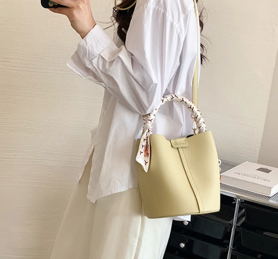 Fashion Women Crossbody bags Shoulder Bag Luxury Brand Design Bucket bag Ladies PU Leather Portable Hand Bags Bolsos de mujer 가방