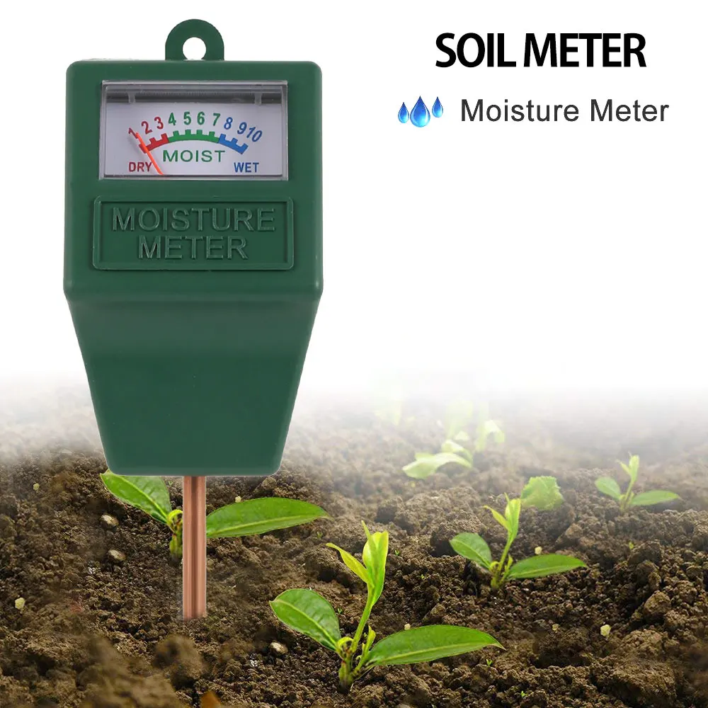 Soil Moisture Tester Hygrometer Plant Moisture Sensor Testers Indoor Outdoor Plant Water Tester for Garden Farm No Battery Neede