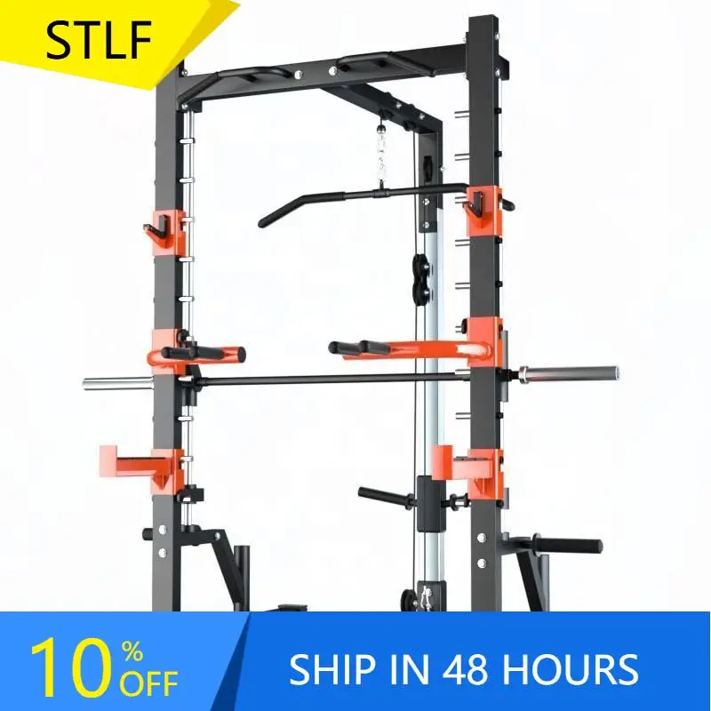 

YTYIN: Хит продаж! Многофункциональный домашний тренажерный комплекс Power Cage для бодибилдинга и фитнеса (Power Rack)