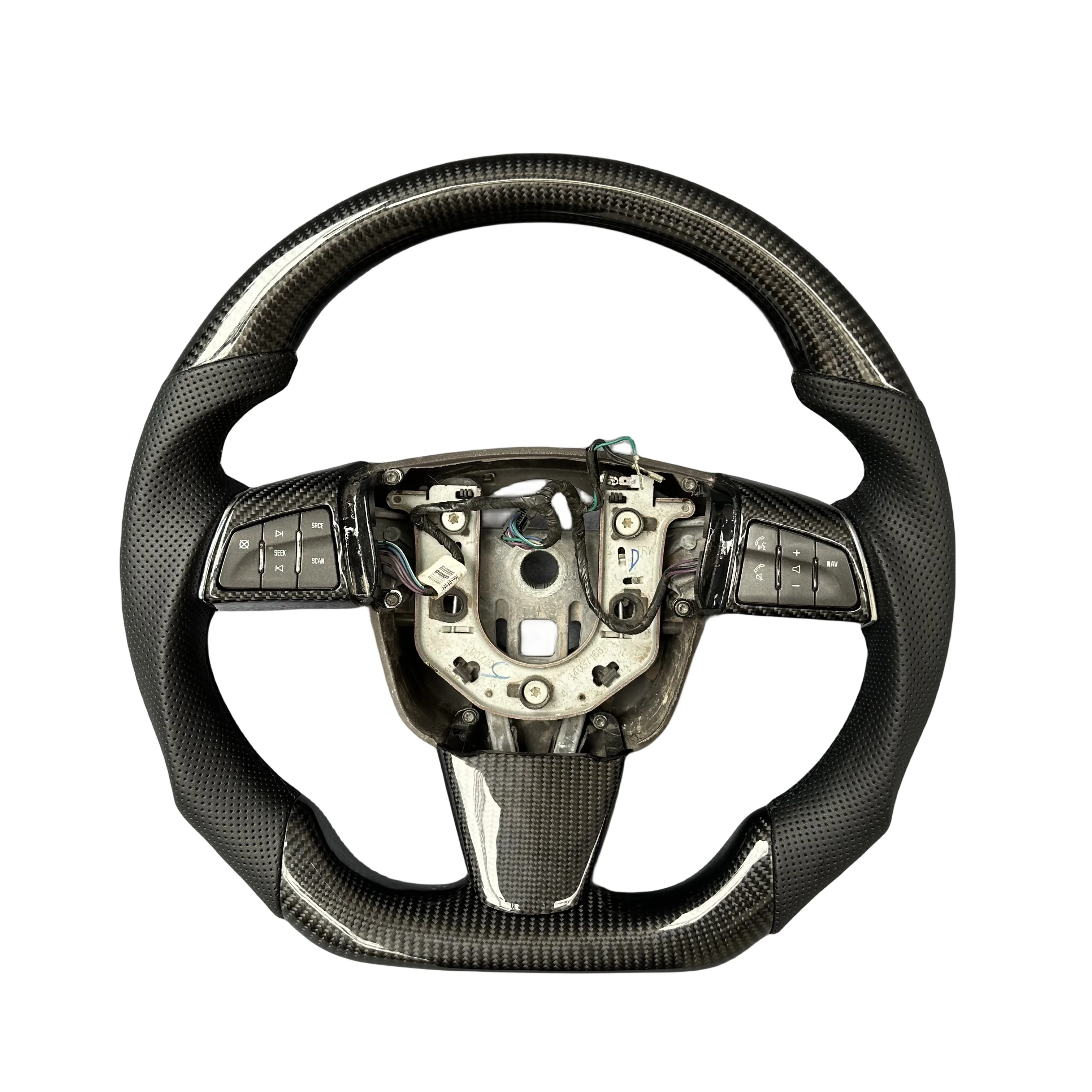 GM.Modi-Hub Factory Customized Carbon Fiber Steering Wheel For Cadillacs2008-2013 CTS  STS XLR SRX