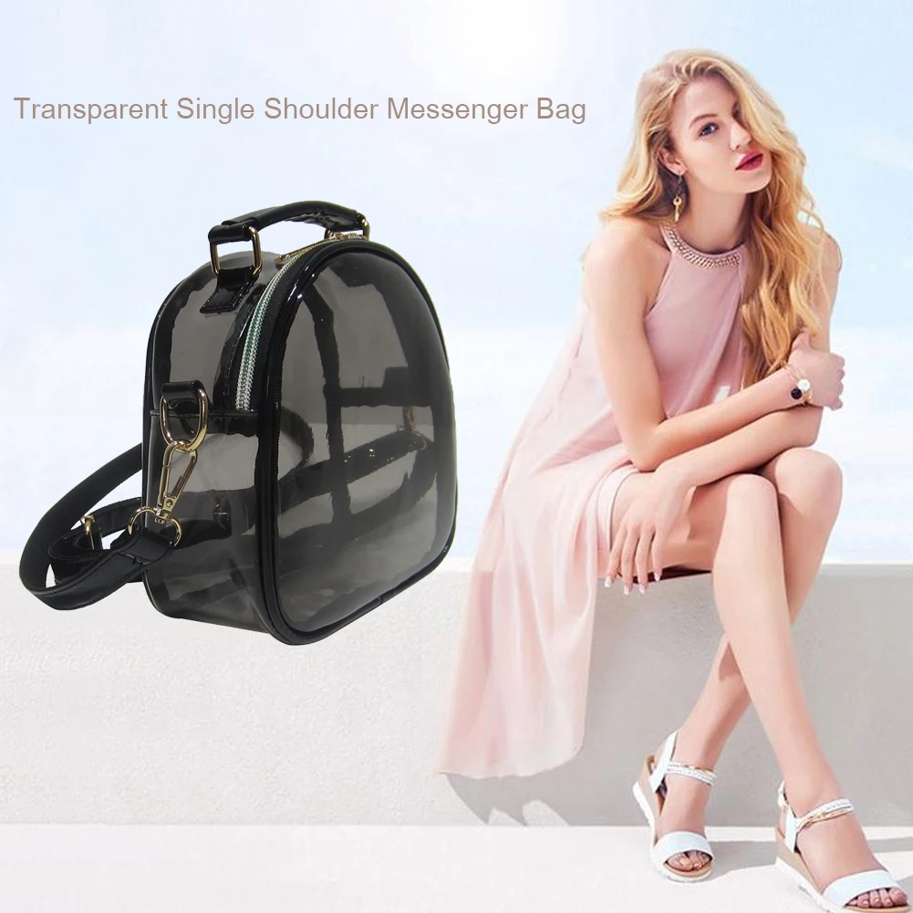 

Прозрачная сумка через плечо, прозрачная сумка из ПВХ на плечо, подмышки, шикарная сумка для женщин и мужчин, уличная деловая сумка