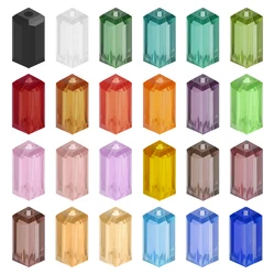 Crystal Glass Rectangle Beads DIY 3x6/4x8mm Long Square Beaded Craft Material Making Jewelry Design Supplier Wholesale In Bulk