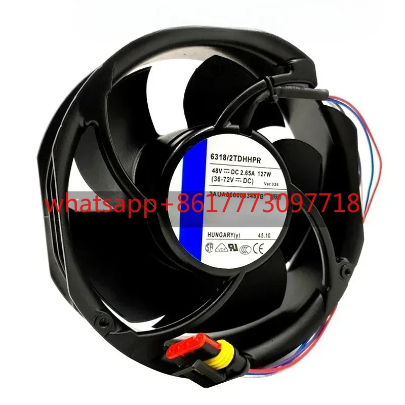 

6318/2TDHHPR 48V DC 2.65A 127W 4WIRES ORIGINAL 17251 172*51MM