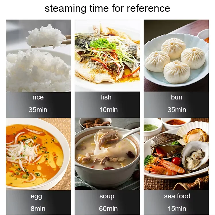 Vaporizador elétrico de aço inoxidável, restaurante comercial, equipamento de cozinha, máquina de cozinhar