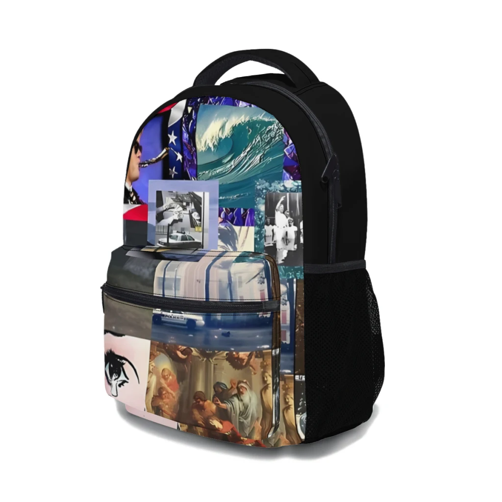 This is $uicide Schoolbag For Girls Large Capacity Student Backpack Cartoon High School Student Backpack 17inch