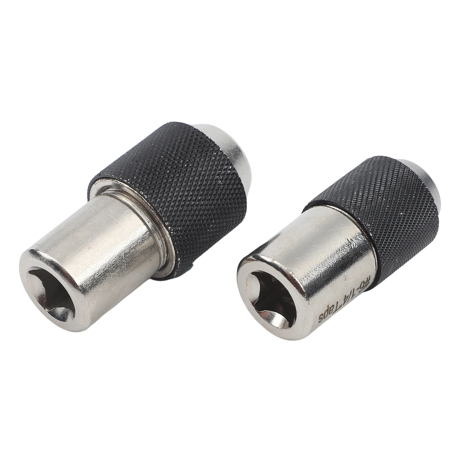 Adjustable Extractor Tap Socket Set Blue Silver 3pcs Tap Socket Set Hand Tool Fits 3 8 Drive Heat-Treated Durability