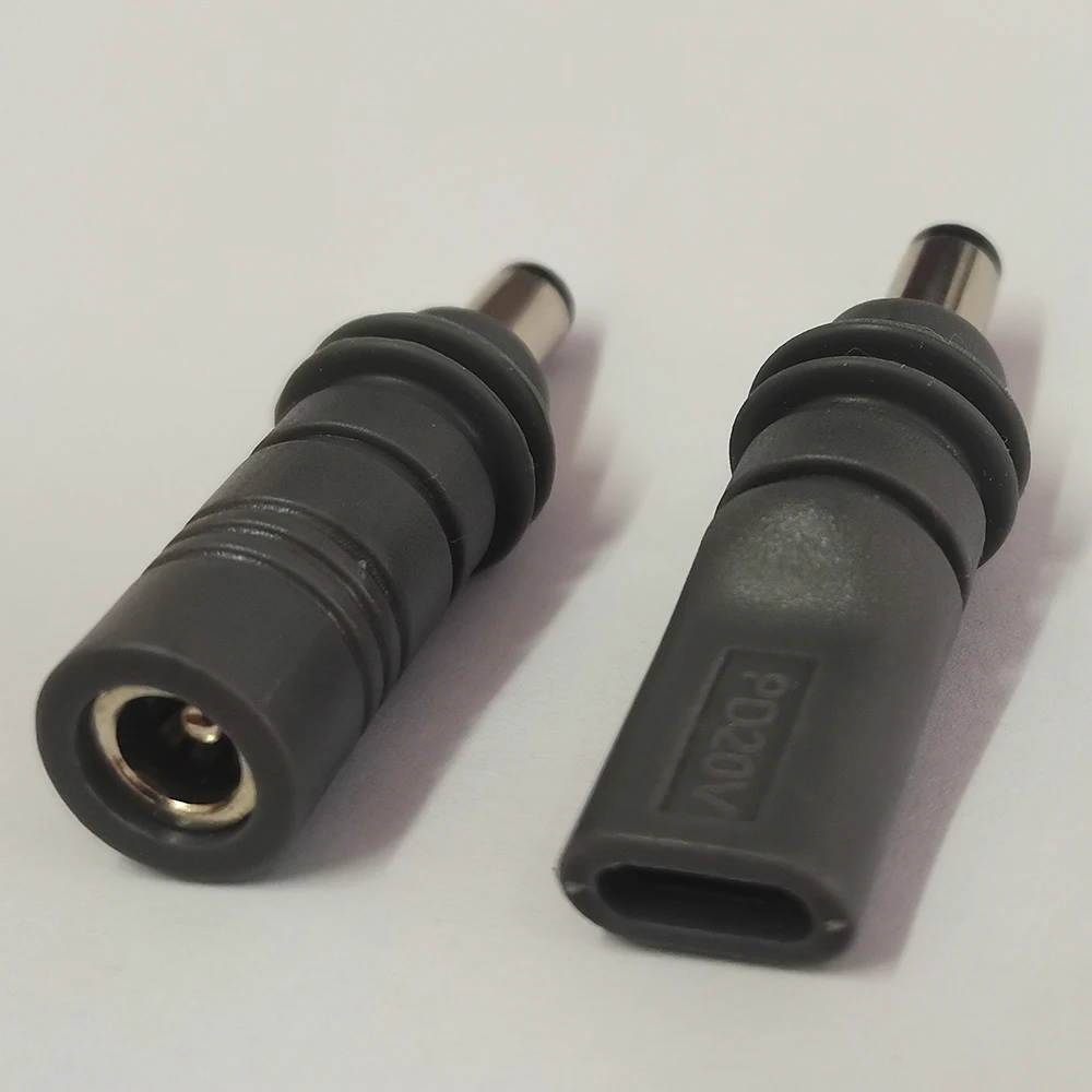 PD20V Type c To DC 5.5X2.1 Barrel Jack Adapter for Starlink Mini USB C Female to DC Male DC Female To DC Male DC Power Connector