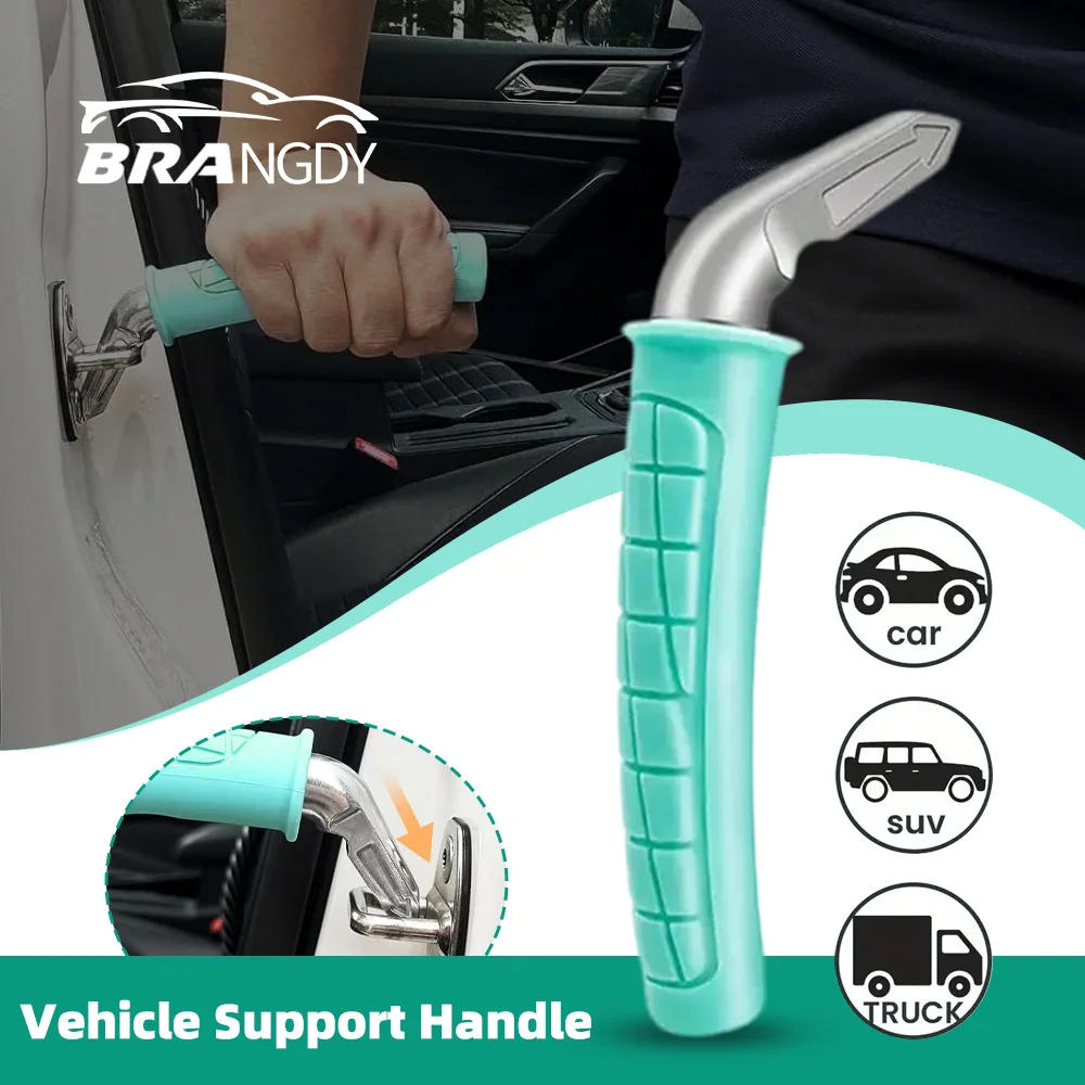 1/ 2 Pack Car Handle Assist for Elderly Vehicle Support Handle Auto Grab Bar Cane Support Aid for All Vehicles