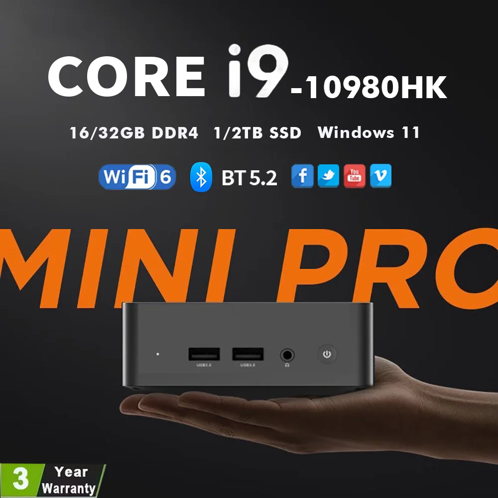 Core I9 10980HK Min…