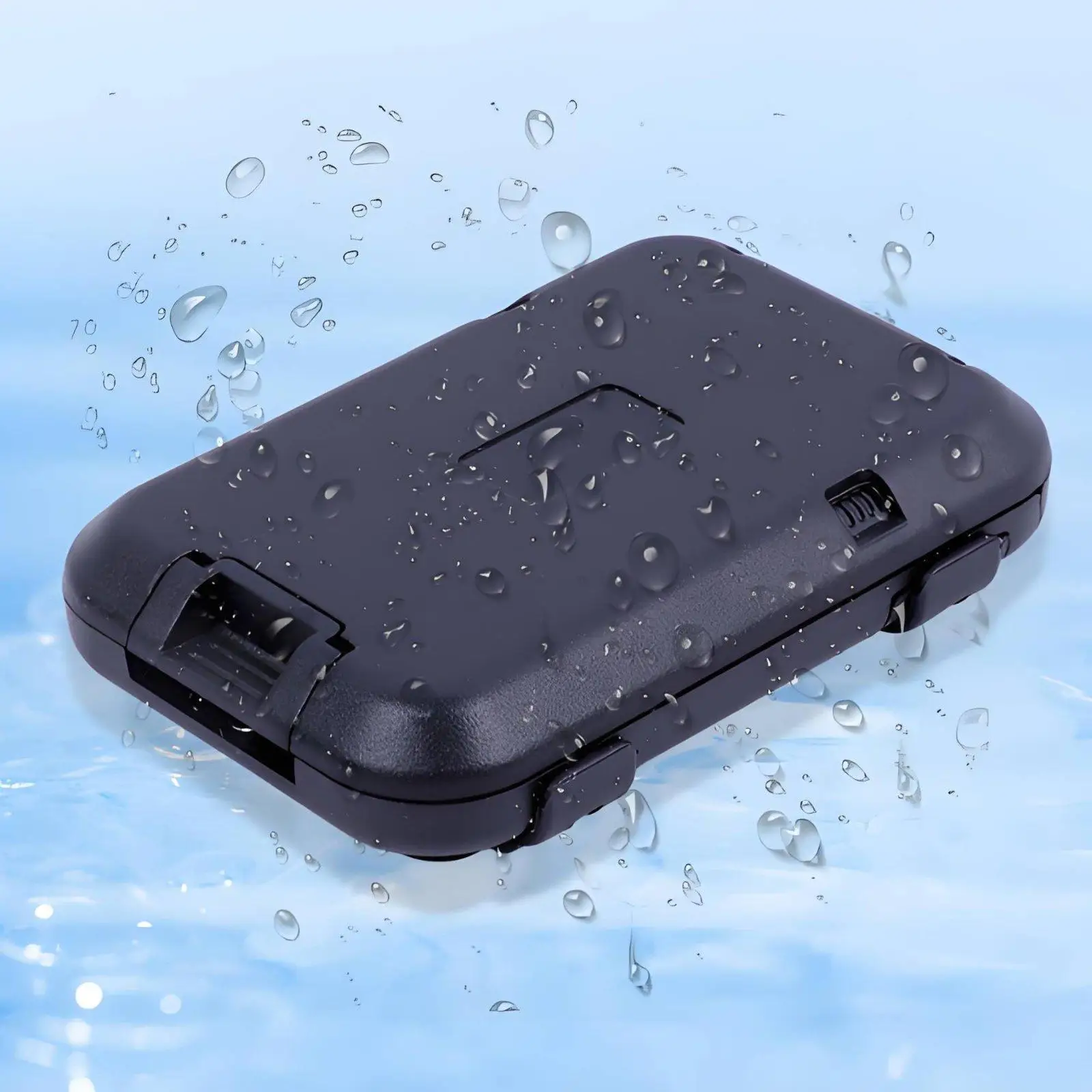 Slim RFID Card Holder Minimalist Wallet Durable Aluminum Alloy Card Case for Cards and Cash