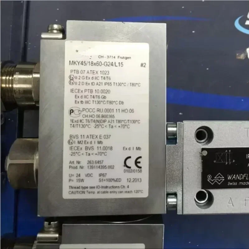 

High Quality MKY45/18x60-G24/L15#2 Industrial Solenoid Valve Coils 24V AC/DC for HVAC Plumbing And Pneumatic Systems