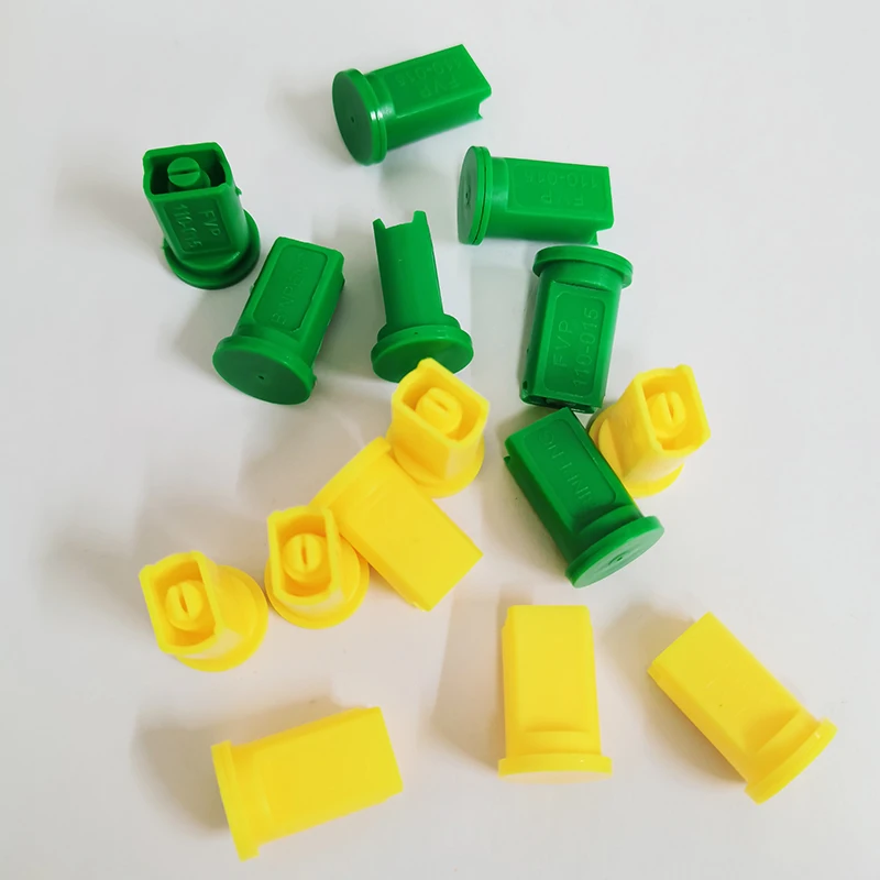10PCS FVP 110° Anti-drift Flat Fan Spray Nozzle, ABS Plastic Agricultural Nozzle Tip for Plant Protection Drone Boom Sprayer