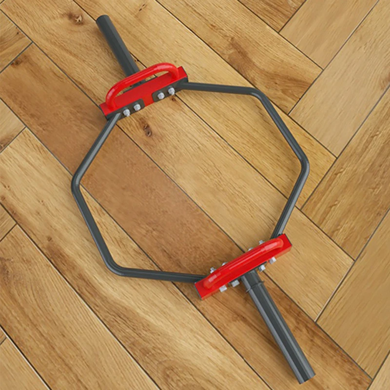 Exercise Equipment Universal Hexagonal Ring Barbell Holder Deep Squat Hard Pull Gym