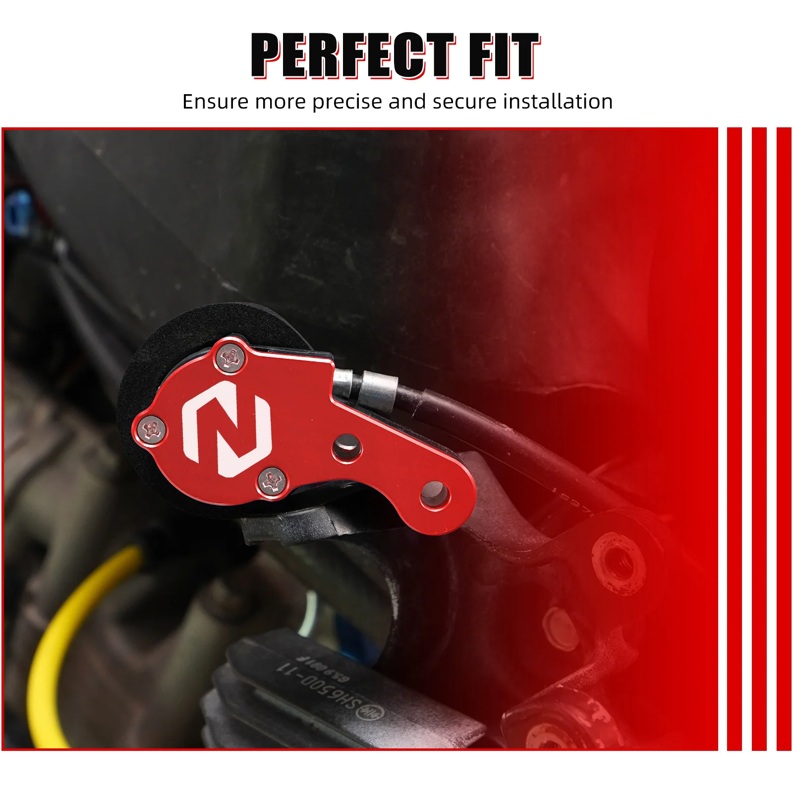 NICECNC For Yamaha Raptor 700 2006-2023 Reverse Knob Switch Repair Kit Raptor 700R 2011-2023 YFM700R YFM700 ATV Parts Aluminum