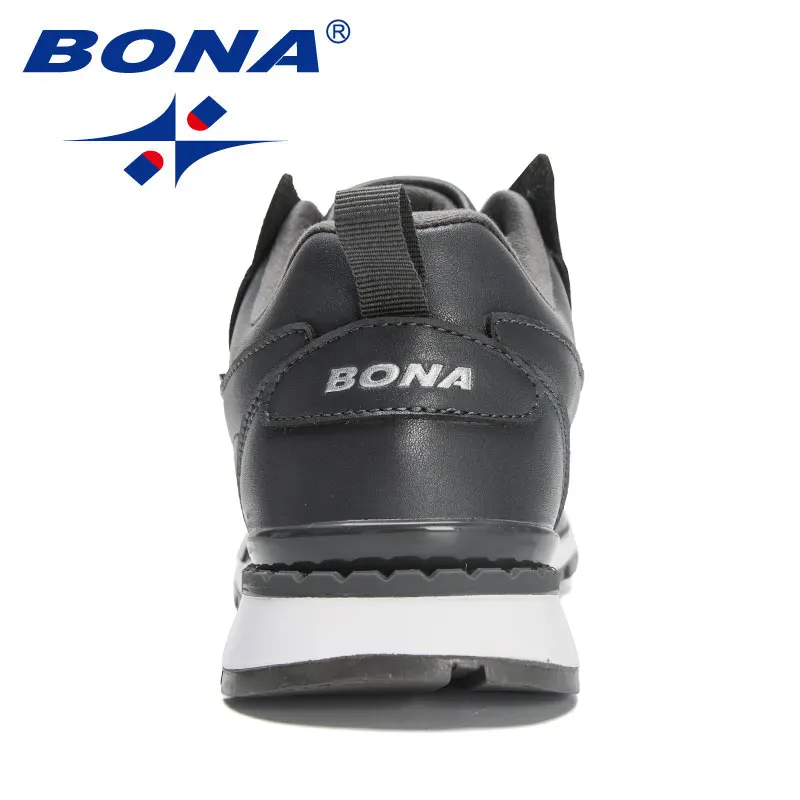 BONA 2023 New Shoes Men Outdoor Walking Shoes Man Casual Lightweight Sneakers Leisure Footwear Comfy Durable sole