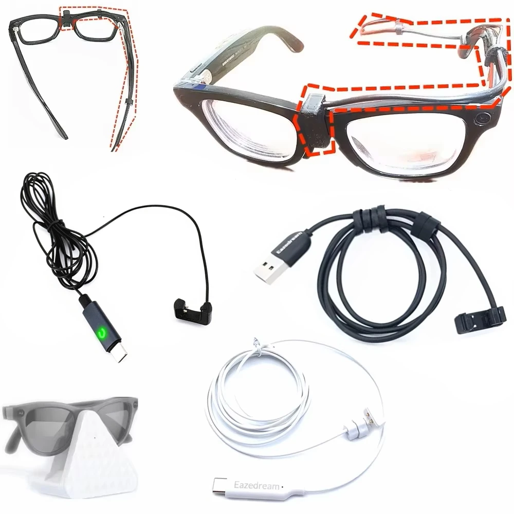 �y�Z�[�����zUSB / Type-C�[�d�P�[�u���̓P�[�X�Ȃ��Œ��ڏ[�d�\�A������Ray-Ban Meta Gen 1 2�X�}�[�g�O���XRayban�p�̘A���d�������ɑΉ����Ă��܂��B
