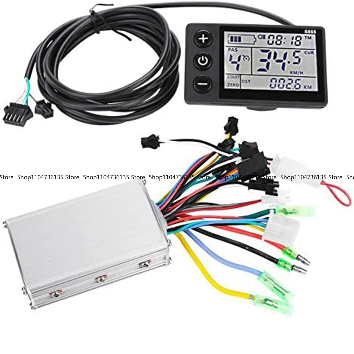 

Electric bicycle scooter brushless controller LCD display panel