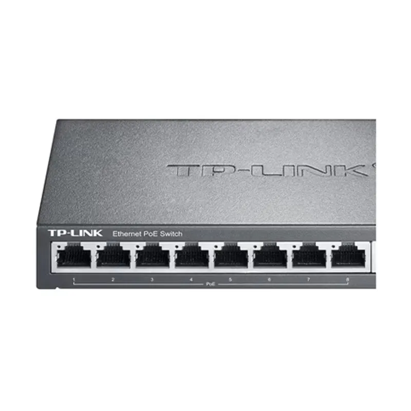 Imagem -05 - Tp-link-full Gigabit Ethernet Switch Alta Potência Fonte de Alimentação Poe Hub de Cabo de Rede 8-port Gigabit 54w Sg1210p Poe Gigabit sw