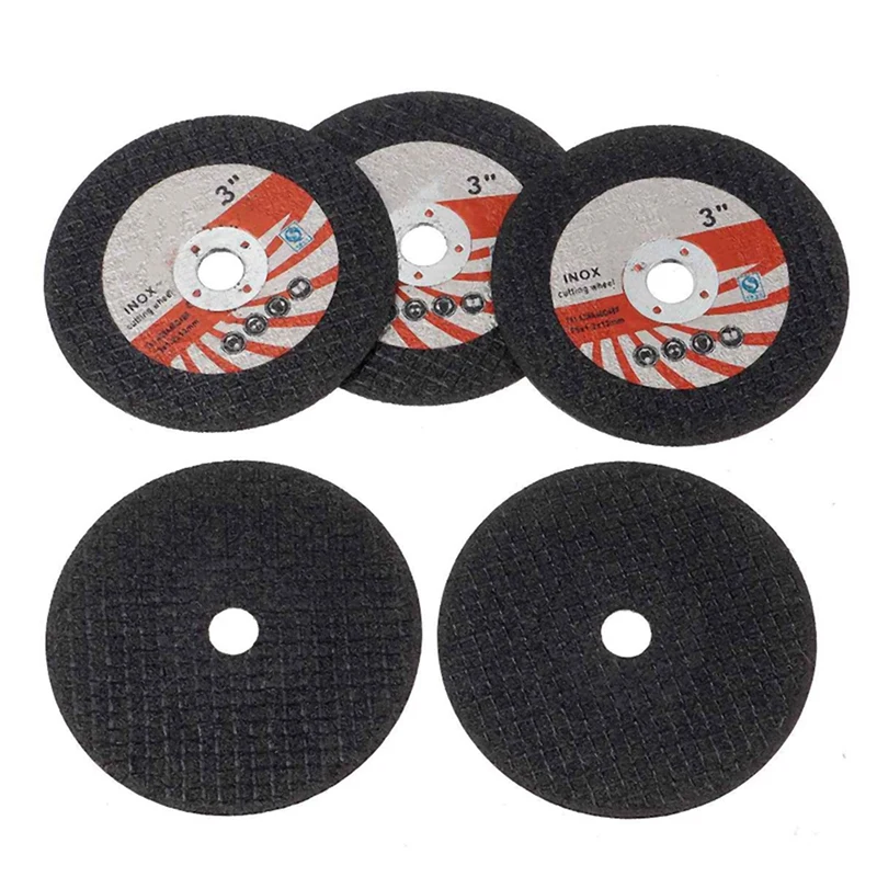 20PCS 75Mm Mini Cutting Disc Circular Resin Grinding Wheel For 10Mm Bore Angle Grinder Wood Tile Cutting Disc Power Tool