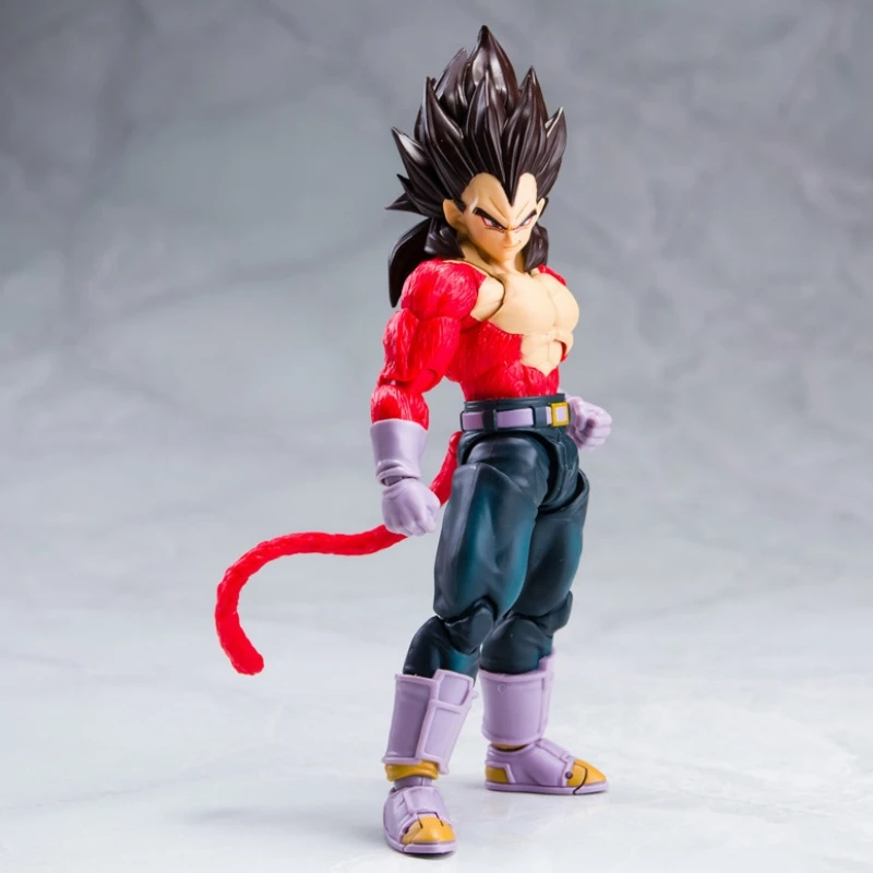 نموذج تمثال أنيمي دراغون بول للفتيان مجموعة ، GT ، Goku ، فيغيتا ، سوبر سايان ، 4 ، زخرفة سطح المكتب ، ألعاب زخرفة ، هدايا ، 16 *