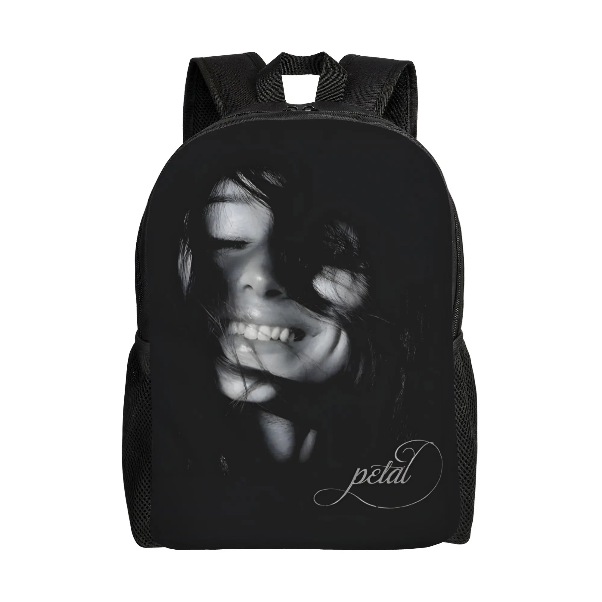 Ariana Grande Petal Album Photo Backpack Male  Large Backpacks Polyester Kawaii High School Bags Outdoor Custom Rucksack