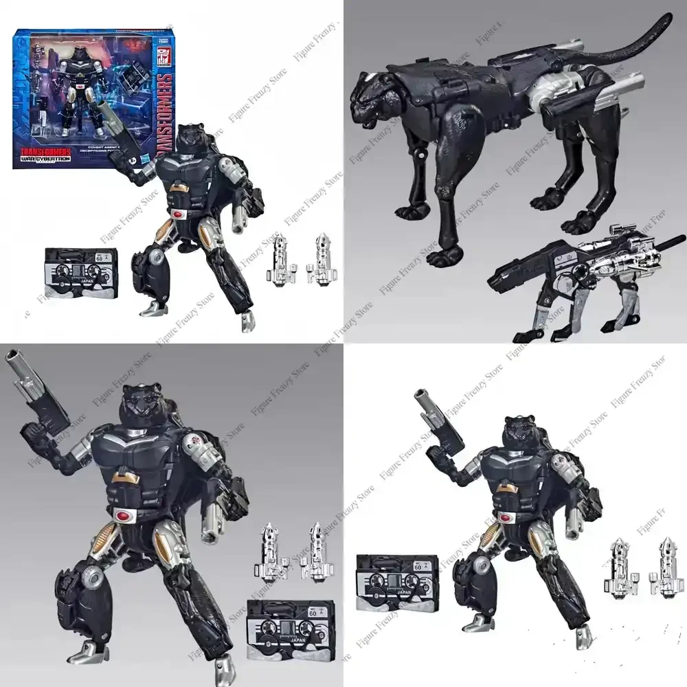 

Special Offer In Stock Hasbro Transformers War for Cybertron SDCC G1 Ravage Action Figure Mol Collection Hobby Gift for