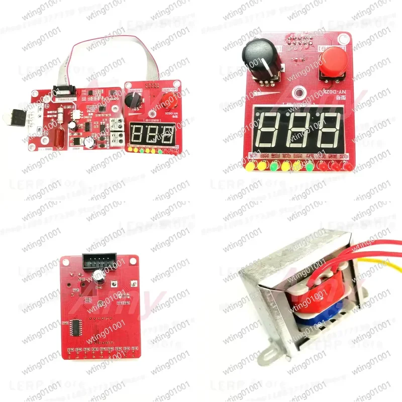 for NY-D02 High Accuracy Dual Pulse Spot Welding Machine Regulator 40 Amp Current and Duration Adjustment Module with Encoder