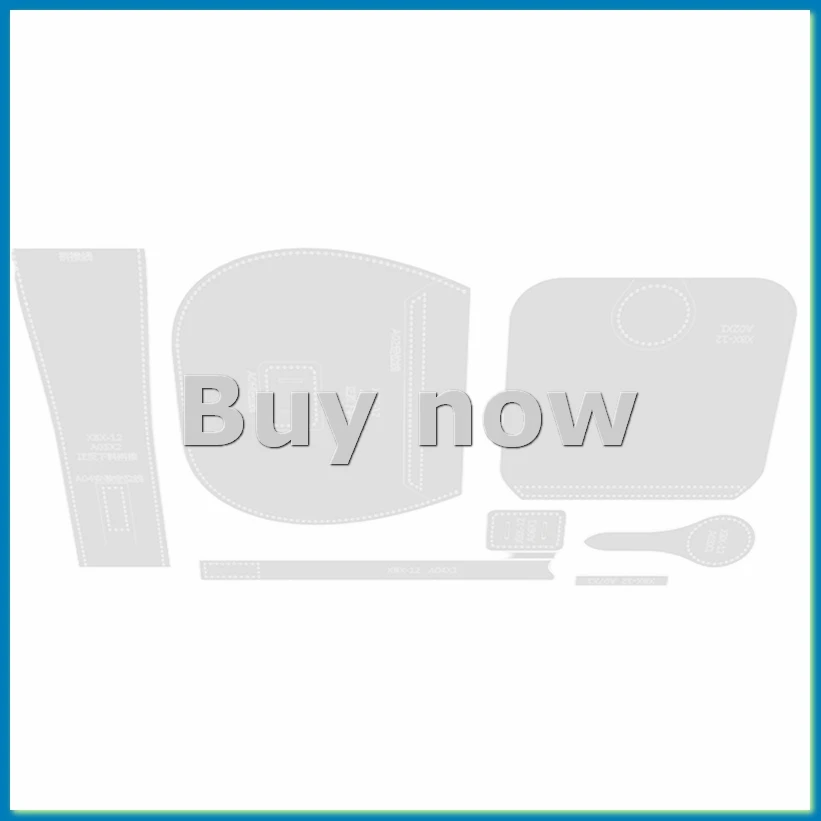 

Шаблон с кожаным узором, акриловые узоры для рукоделия из кожи, узоры для кожаных сумок, шаблоны с узорами из акриловой кожи-ABHG