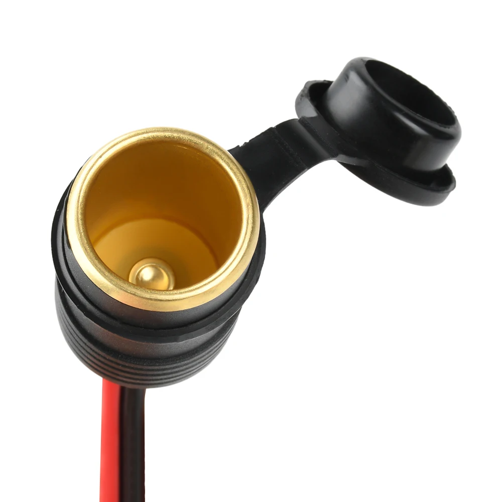 20A Auto-Zigarettenanzünder-Verlängerungskabel 12-24V 14AWG Reinkupferdraht mit Sicherung 30cm-3m für Fahrzeug, Wohnmobil, Marine – Detail 5