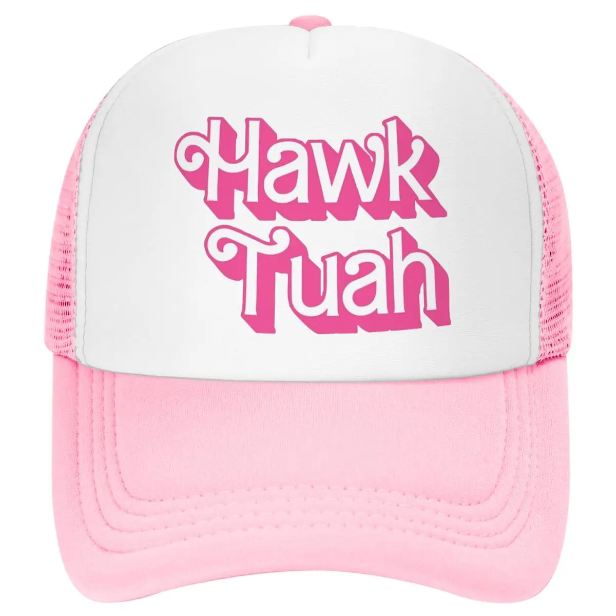 

Hawk Tuah Tawk Tuah Talk Funny Meme Accessories Mesh Foam Trucker Hat Summer Cooling Spit On That Thang Mesh-back Cap Adjustbale