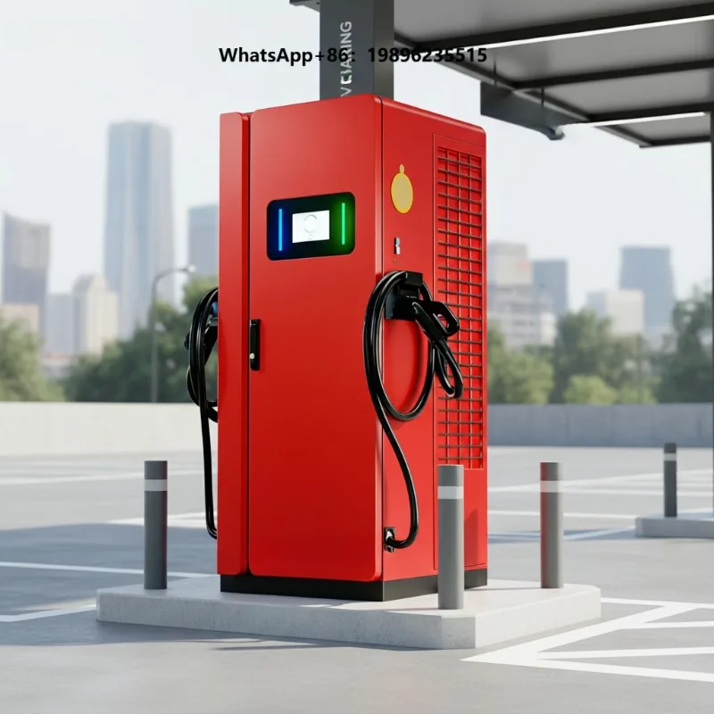 120kw New Electric Vehicle DC Fast Charging Station Commercial Level 3 Floor-Mounted EV Charging Station