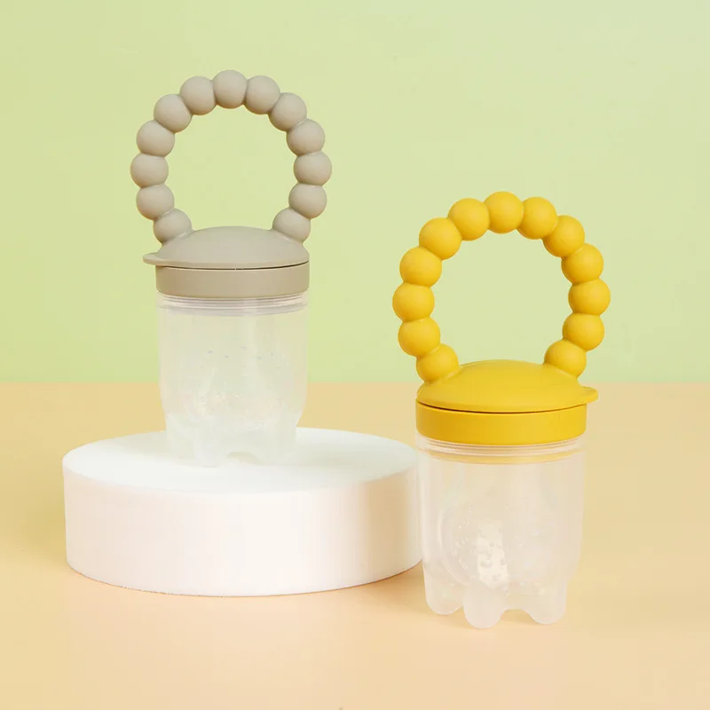 Fresh Fruit Food Safe Baby Pacifiers Feeder Fruit Feeding Baby Food Container Pacifier Bottles Baby Bottle Kid Fruit Nipple Teat