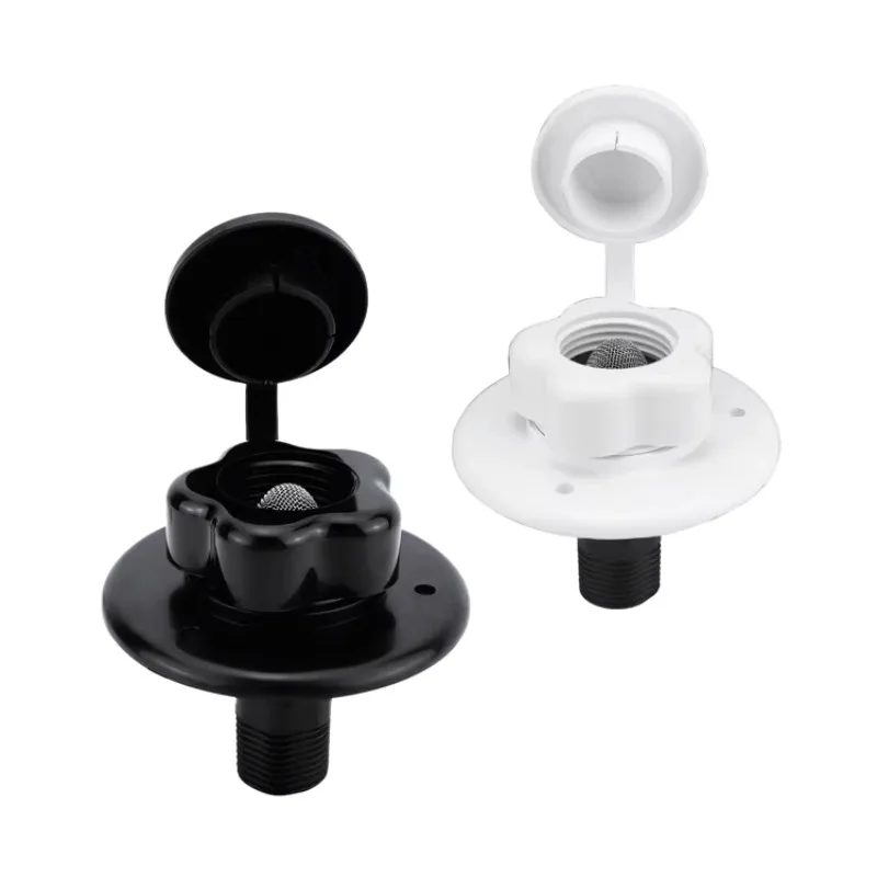 

Впускной патрубок для городской воды с наружной резьбой 1 дюйм и внутренней резьбой 3/4 дюйма с обратным клапаном для автодомов, кемперов, прицепов, морского транспорта