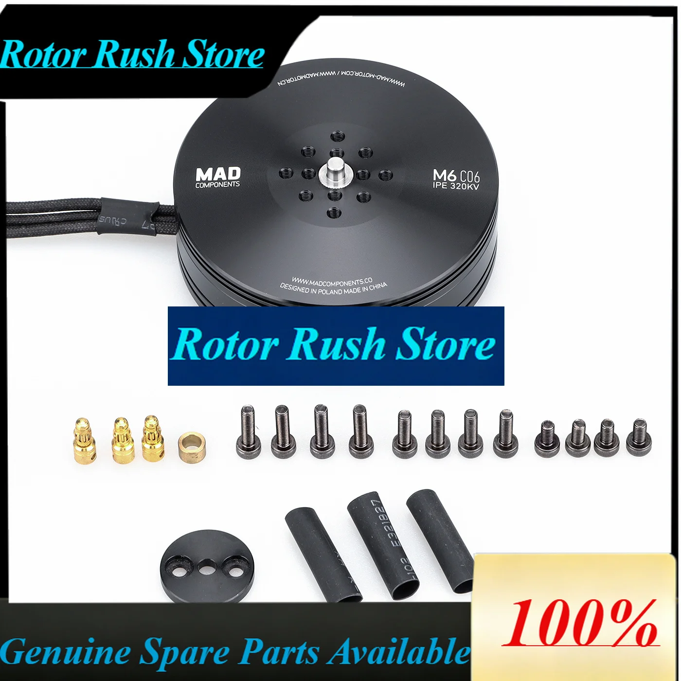RoRusMAD M6C06 IPE 140KV 220KV 320KV Drone Motor For Multirotor Quadcopter Hexrcopter Drone RC DIY Hobby Rig