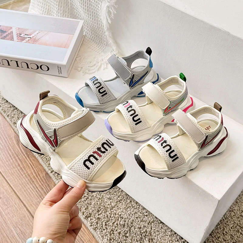 

Children's Sandals 2025 New Summer Kids' Slippers Baby Sandals for Boys Fashion Soft-Sole Anti-Slip Shoes for Girls
