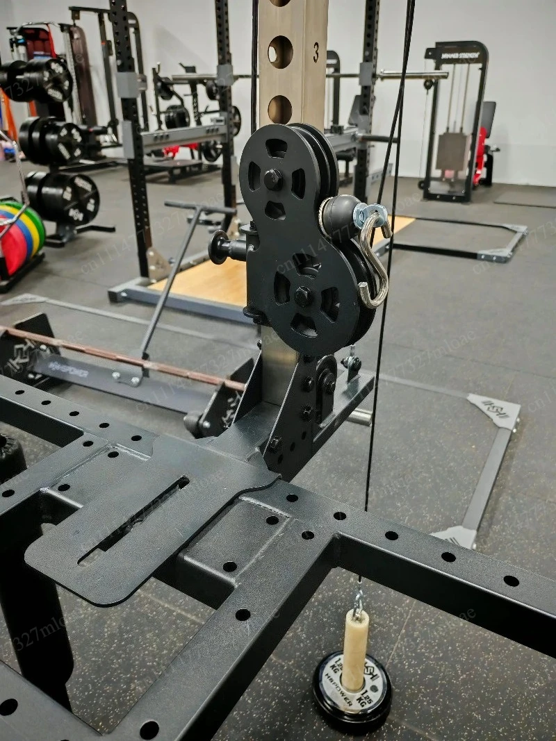High position pulley, curved wrist lift, side pressure arm strength enhancement